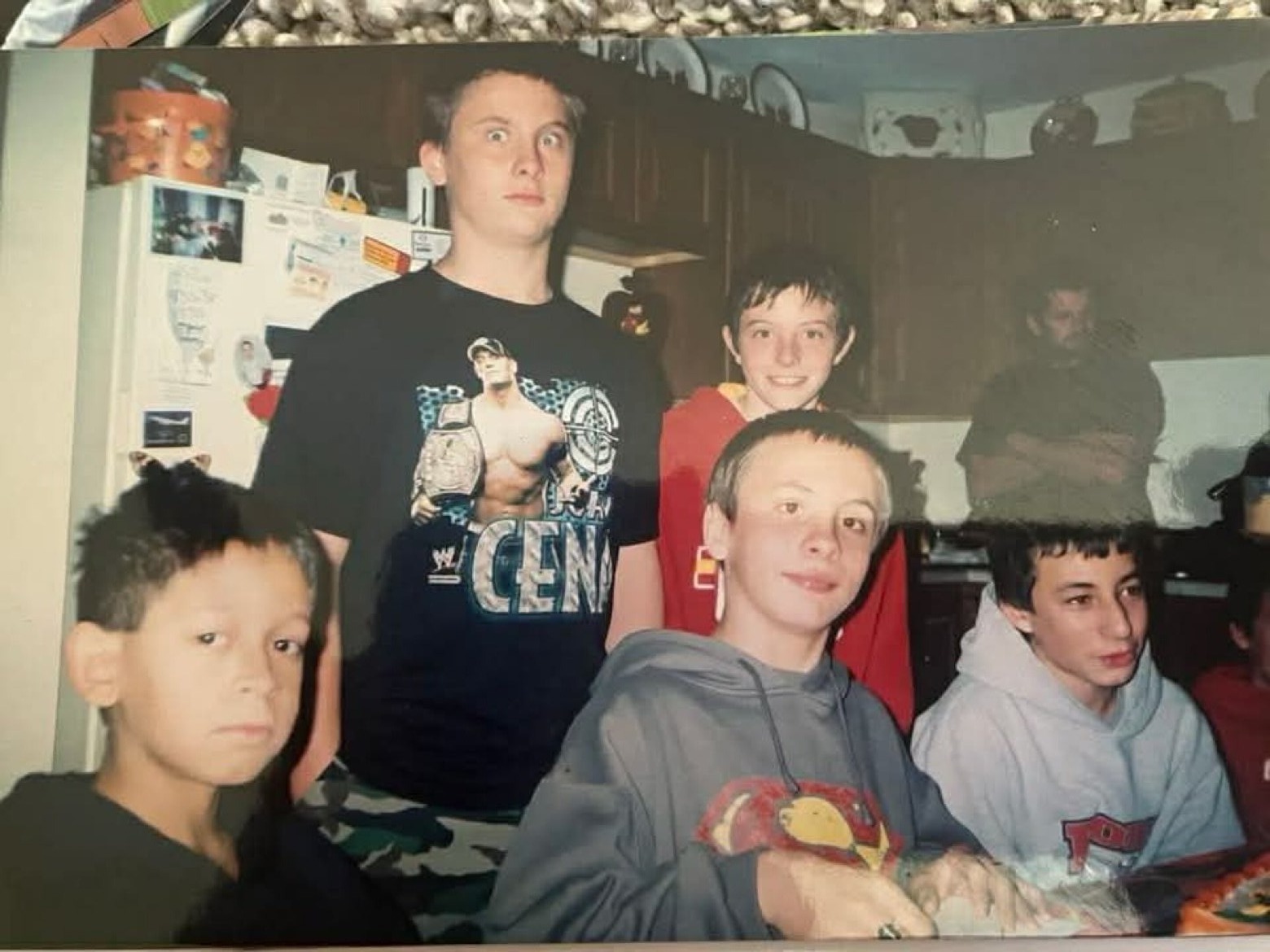 Casey as a child