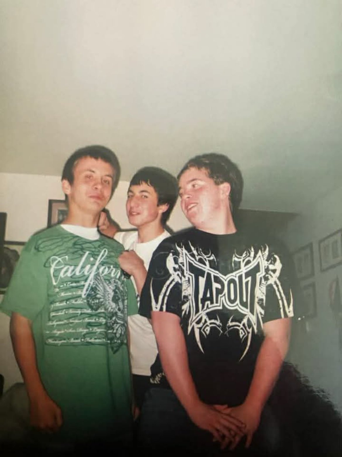 Casey as a child