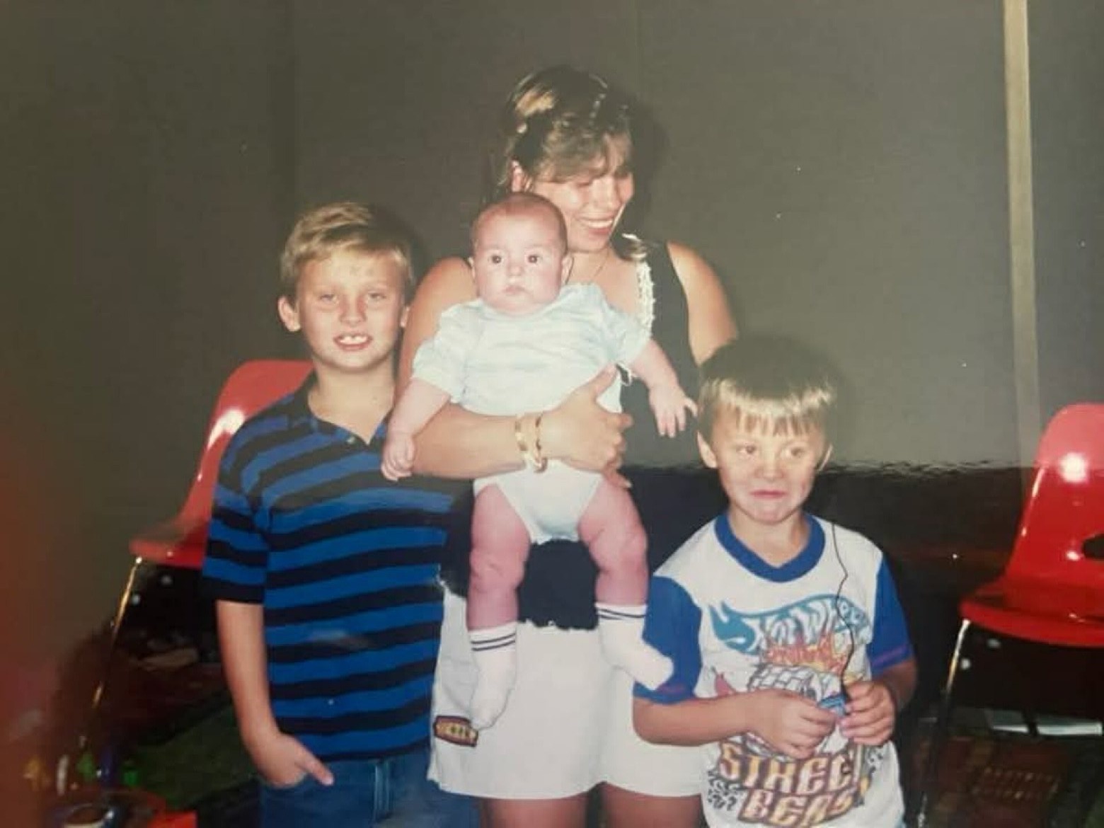 Casey with family