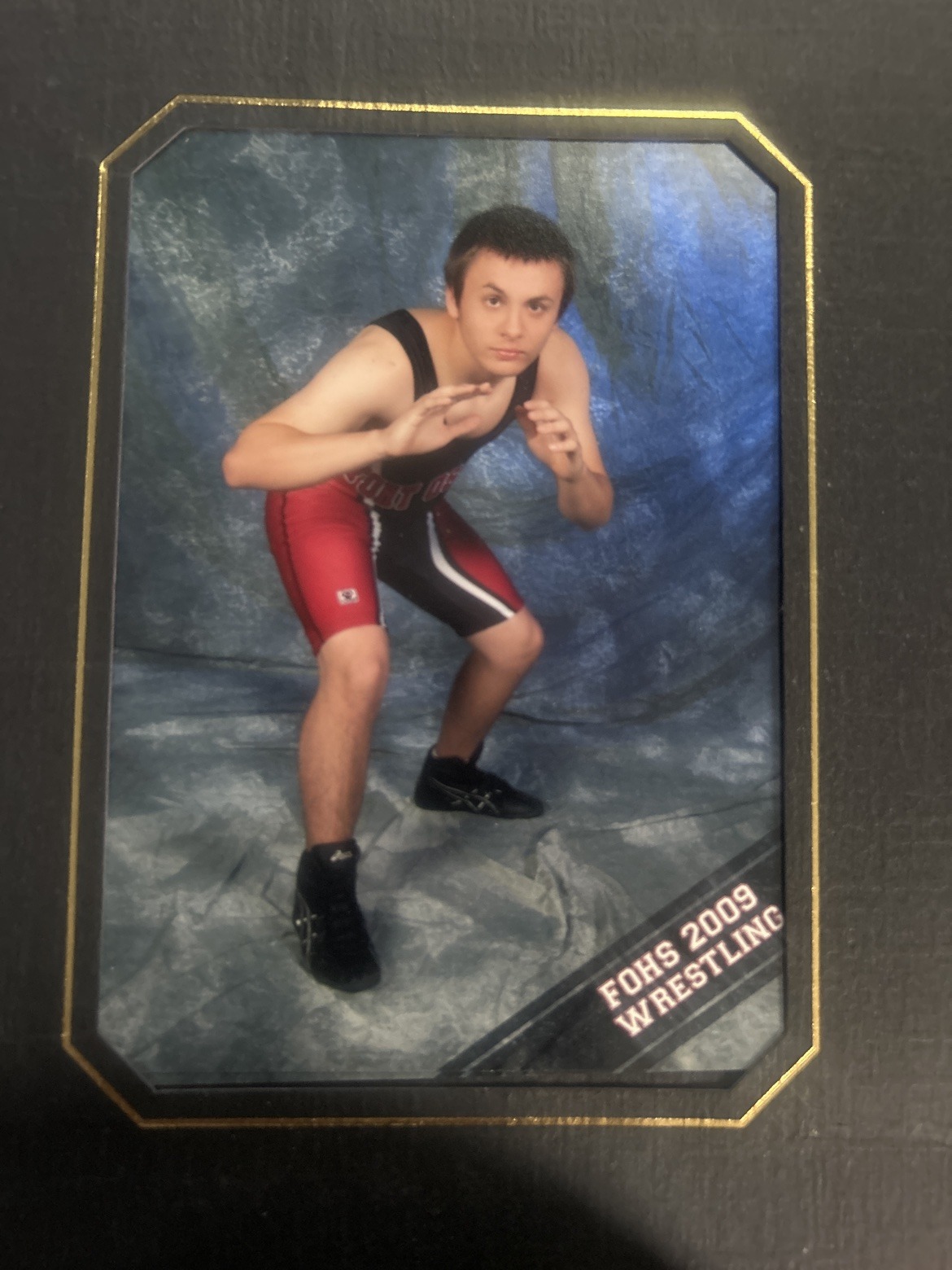 Fort Osage wrestling portrait, 2009